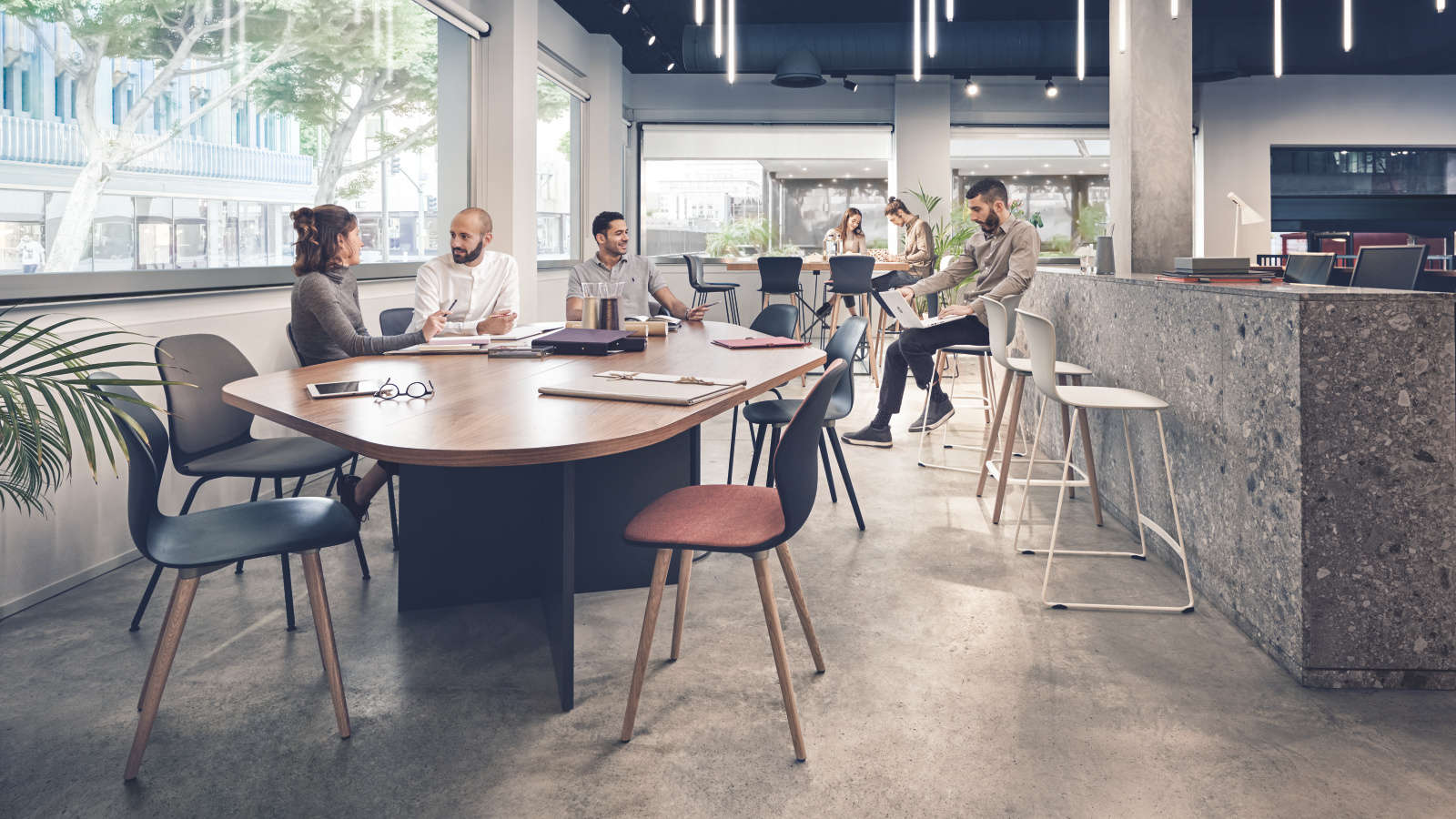 Bistro & canteen chair